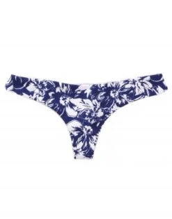 Beach Bunny Basics Blue Floral Highneck Halter Top & Very Cheeky Tanga Bottom Bikini Swimwear Set -Trend Swimwear beach bunny apparel accessories clothing swimwear beach bunny basics blue floral highneck halter top very cheeky tanga bottom bikini swimwear set 28017129554018