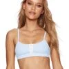 Beach Bunny Lola Blue & White Stripe Bralette Bikini Top Swim Separate -Trend Swimwear beach bunny apparel accessories clothing swimwear beach bunny lola blue white stripe bralette bikini top swim separate 4336026681442