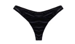 Beach Bunny Renegade Black Velvet Off Shoulder Top & Sydney Tango Thong Bottom Bikini Swimwear -Trend Swimwear beach bunny apparel accessories clothing swimwear beach bunny renegade black velvet off shoulder top sydney tango thong bottom bikini swimwear 28024329961570