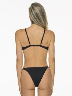 Liliana Montoya Bikini Camelia Black Shiny Bottom Bikini Swimwear Separate -Trend Swimwear montoya apparel accessories clothing swimwear liliana montoya bikini camelia black shiny bottom bikini swimwear separate 12051871203426