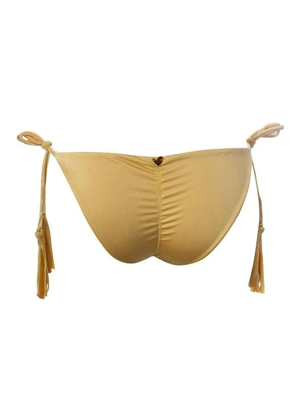 Liliana Montoya GAiA Gold Triangle Top & Side Tie Cheeky Bottom Set 4 Liliana Montoya GAiA Gold Triangle Top & Side Tie Cheeky Bottom Set - Image 2