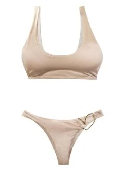 Liliana Montoya Nude Bikini Shiny Top Bikini Swimwear Separate -Trend Swimwear montoya apparel accessories clothing swimwear liliana montoya nude bikini shiny top bikini swimwear separate liliana montoya black bikini shiny top bikini swimwear se 12051793739874