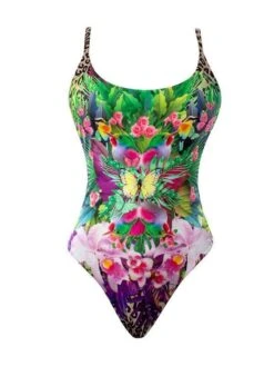 Liliana Montoya GAiA Amazonia Jaguar Adjustable Strap One Piece Trikini