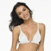 Liliana Montoya Shiny White Bikini Marinera Top Double Straps Bikini Swimwear Separate 2 Liliana Montoya Shiny White Bikini Marinera Top Double Straps Bikini Swimwear Separate -Trend Swimwear montoya apparel accessories clothing swimwear small white liliana montoya shiny white bikini marinera top double straps bikini swimwear separate 12052461289570
