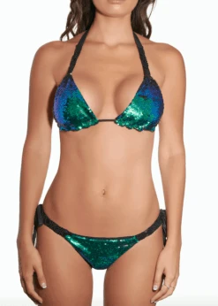 Notorious Swimwear Enchanter Blue Green Sequin Triangle Top & Cheeky Scrunch Bottom W/ Macrame Accents Bikini Set 7 Notorious Swimwear Enchanter Blue Green Sequin Triangle Top & Cheeky Scrunch Bottom W/ Macrame Accents Bikini Set -Trend Swimwear notorious swimwear apparel accessories clothing swimwear notorious swimwear enchanter blue green sequin triangle top cheeky scrunch bottom w macrame accents bikini set 28016229744738