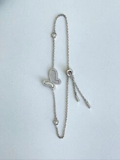 Silver Butterfly Bracelet 20 Silver Butterfly Bracelet -Trend Swimwear olganikoza bracelets silver butterfly bracelet 28783951315042