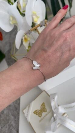 Silver Butterfly Bracelet 23 Silver Butterfly Bracelet -Trend Swimwear olganikoza bracelets silver butterfly bracelet 28783951413346