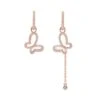 Rose Gold Butterfly Earrings -Trend Swimwear olganikoza earrings rose gold butterfly earrings 28783952232546