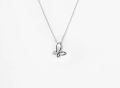 Silver Butterfly Necklace -Trend Swimwear olganikoza necklaces silver butterfly necklace 28783939190882